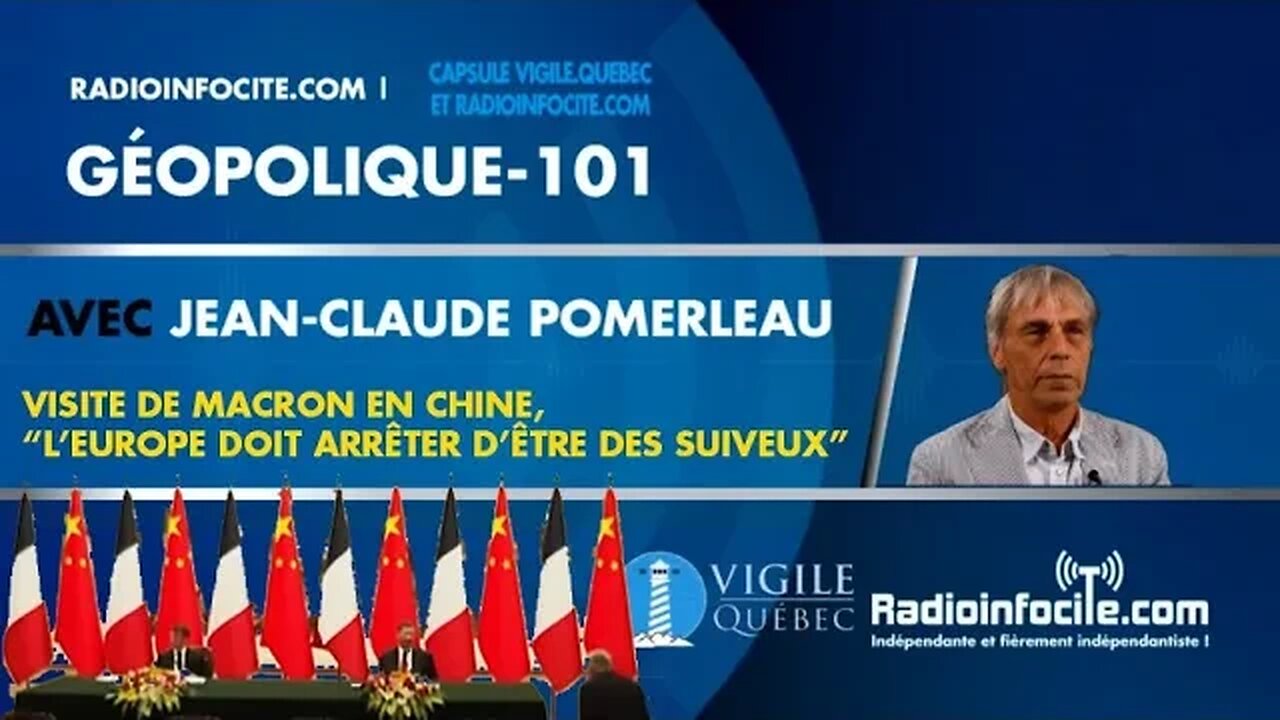 La Souveraineté des états européens (Macron en Chine) | Géopolitique-101