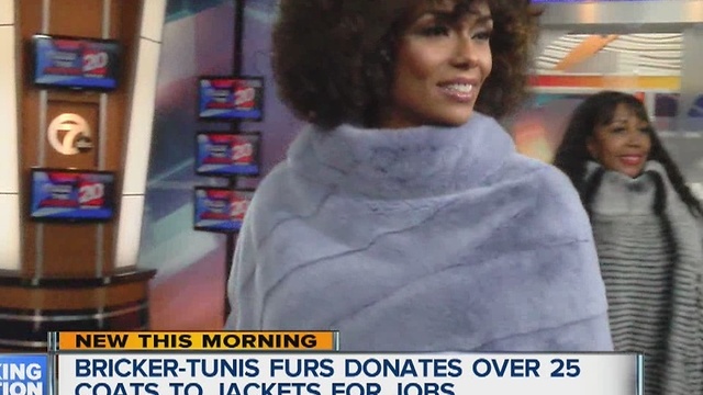 Bricker-Tunis Furs celebrates 100 years in business by giving back to Jackets for Jobs