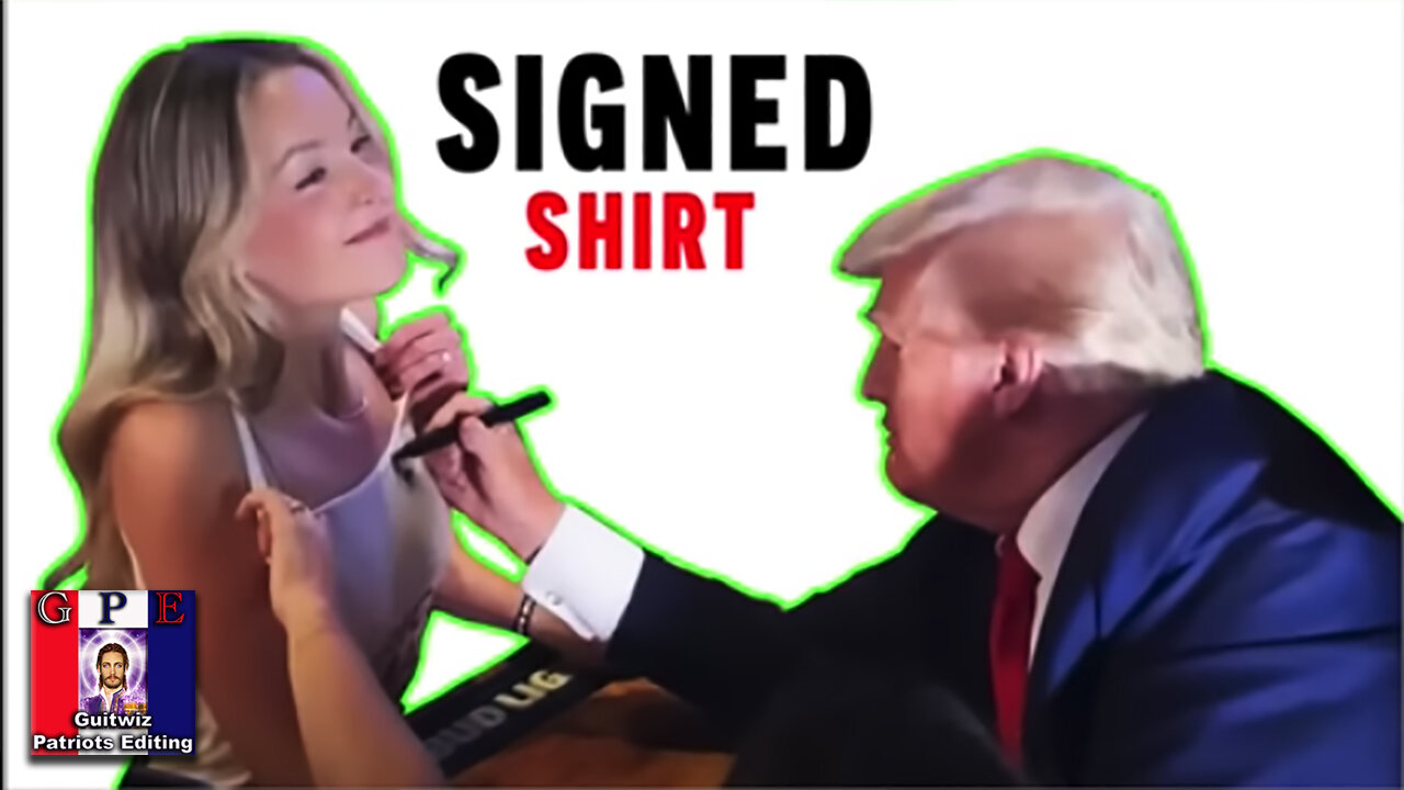 Beautiful woman GIVES pen to Trump, what happens next is unbelievable