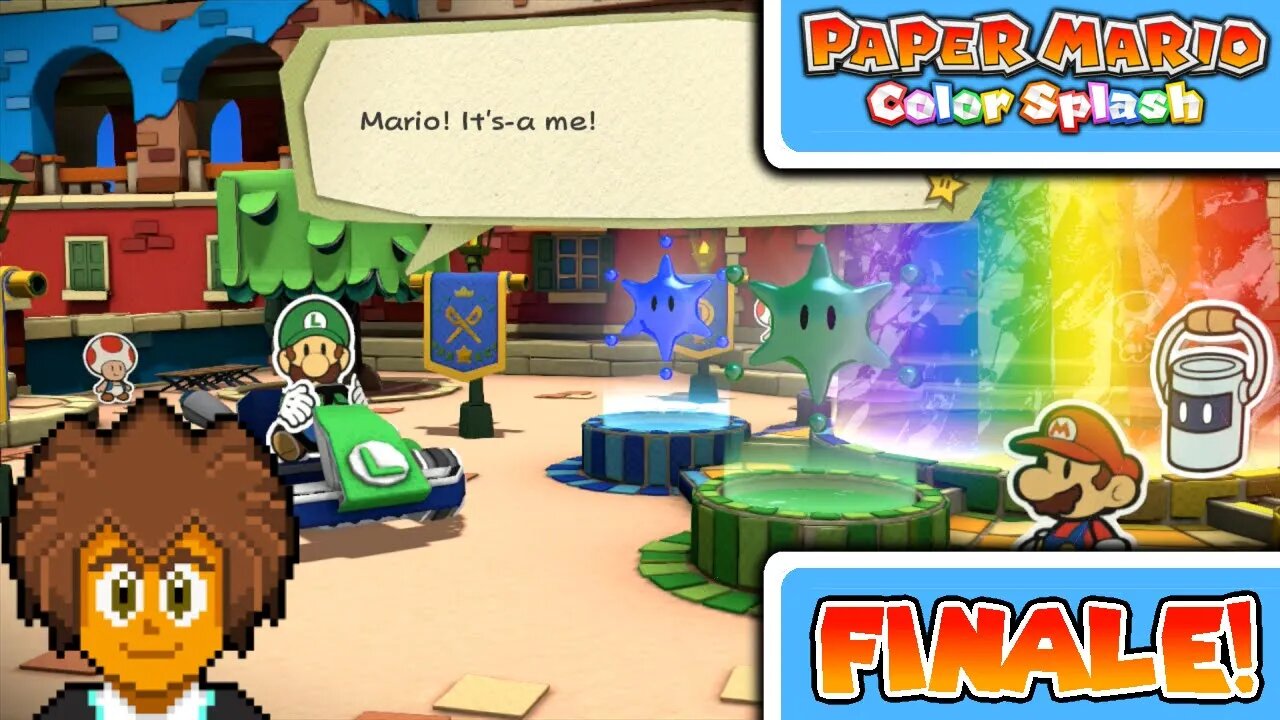 Hunter Plays Paper Mario: Color Splash - Finale!