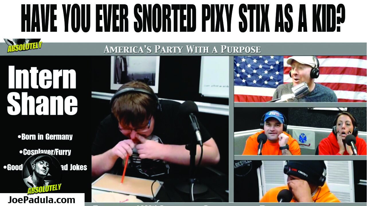 Have You Ever Snorted Pixy Stix as a kid? Intern Shane Confesses