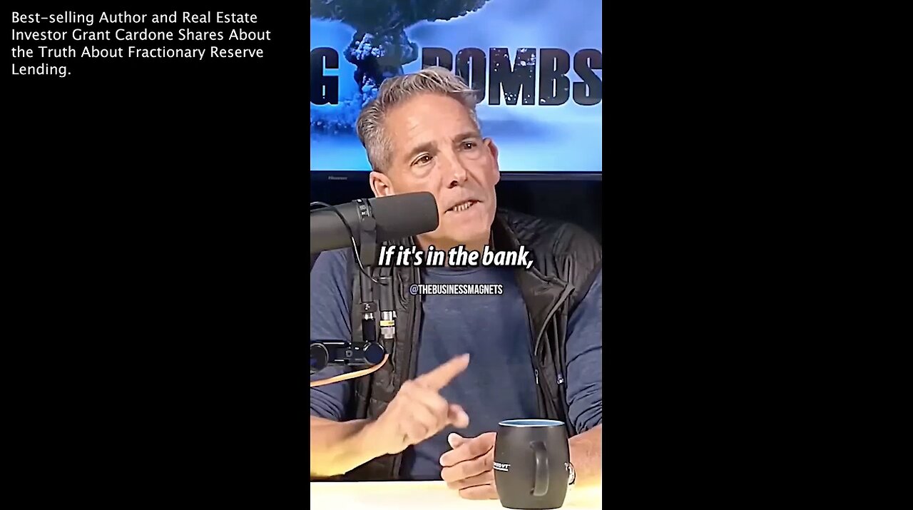 CBDCs | Grant Cardone "Banks Are Not Carrying Cash Because They Are Fractionalized Banking." + Catherine Austin Fitts Explains How Central Bank Digital Currencies Works"