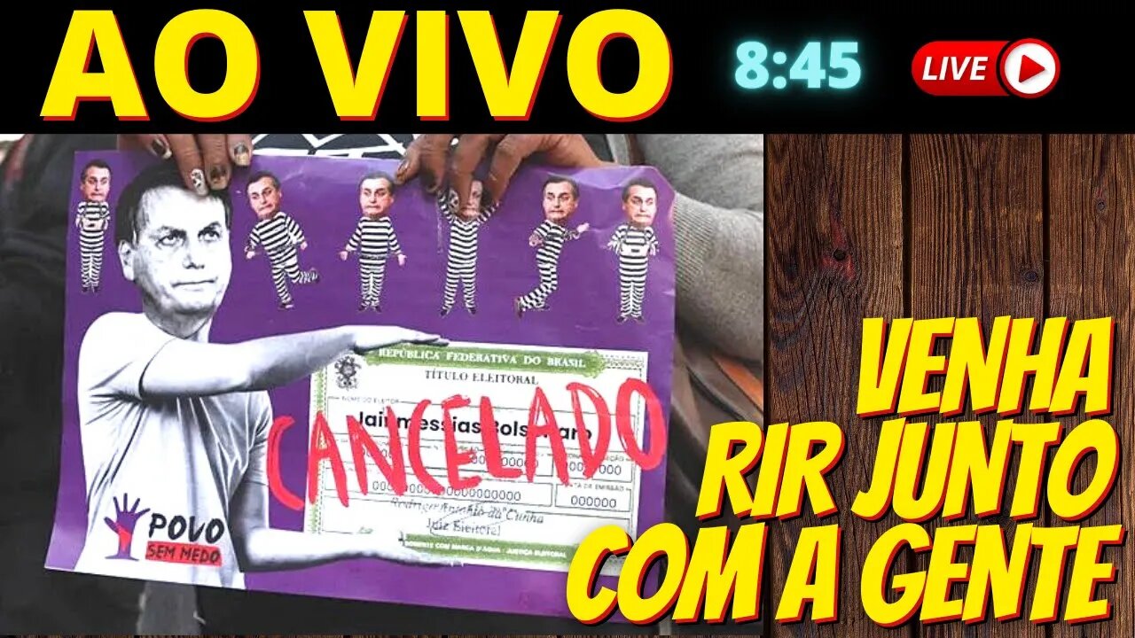 8h45 AO VIVO - JULGAMENTO BOLSONARO INELEGÍVEL