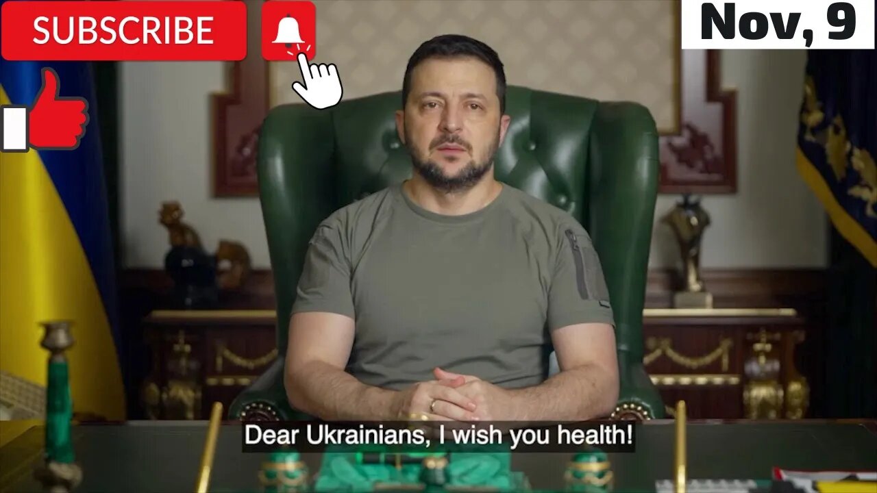 Vladimir Zelensky Explanations November 9, 2022 (Subtitle)