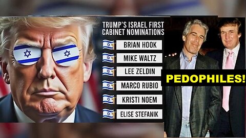 Greg Reese: Satanic Pedophile Trumps Zionist Occupied Government Of 'Trump 47'!