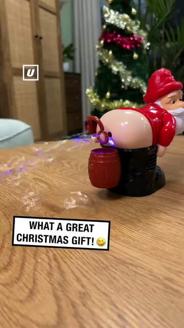 FUNNY SANTA BUBBLE BUTT