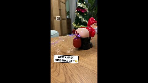 FUNNY SANTA BUBBLE BUTT