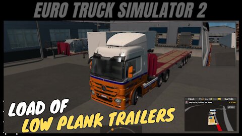 🚚LOAD OF LOW PLANK TRAILERS - FROM SÃO PAULO TO LORENA