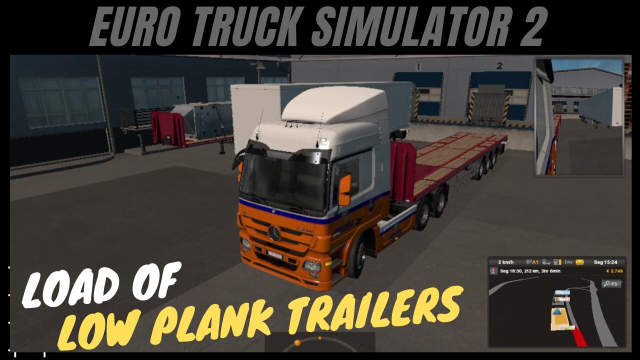 🚚LOAD OF LOW PLANK TRAILERS - FROM SÃO PAULO TO LORENA