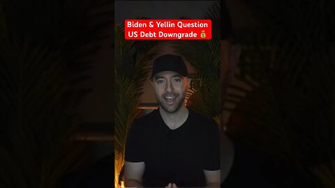 Biden Admin Questions US Debt Downgrade #shorts #treasuries #biden #politics #fitch #finance #money