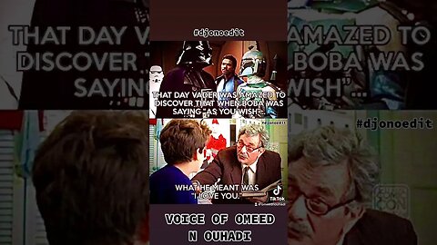 When Boba tells Vader as you wish what he really means is I love you Princess Bride #djonoedit