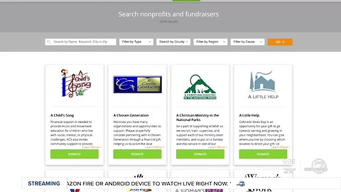 You can donate to more nonprofits on Colorado Gives Day