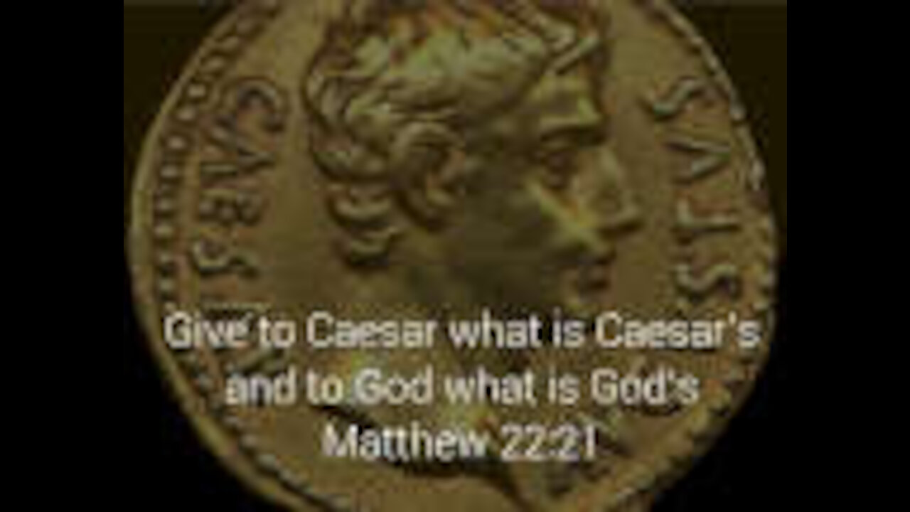 Give to God What is God's