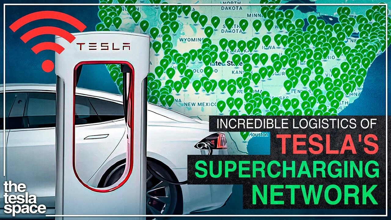 The Incredible Logistics Of Tesla's Supercharging Network