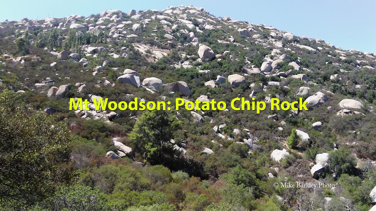 Mt Woodson: Potato Chip Rock