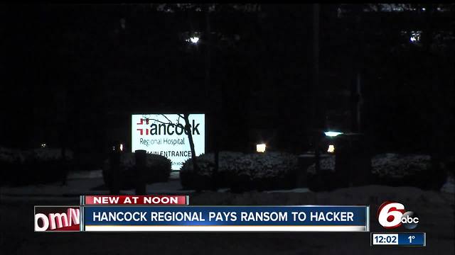 Hancock Regional pays ransom, regains control of computer system