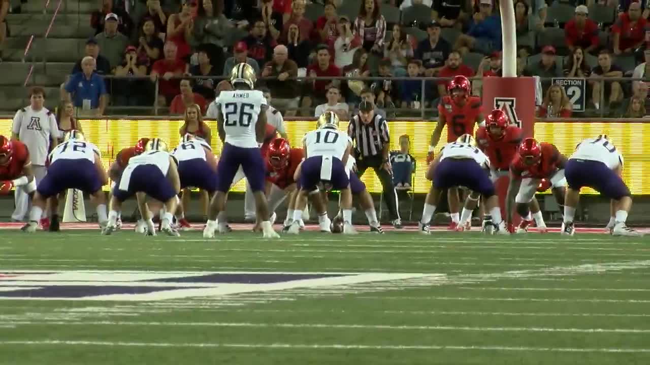 Eason, Ahmed lead Washington over Arizona 51-27
