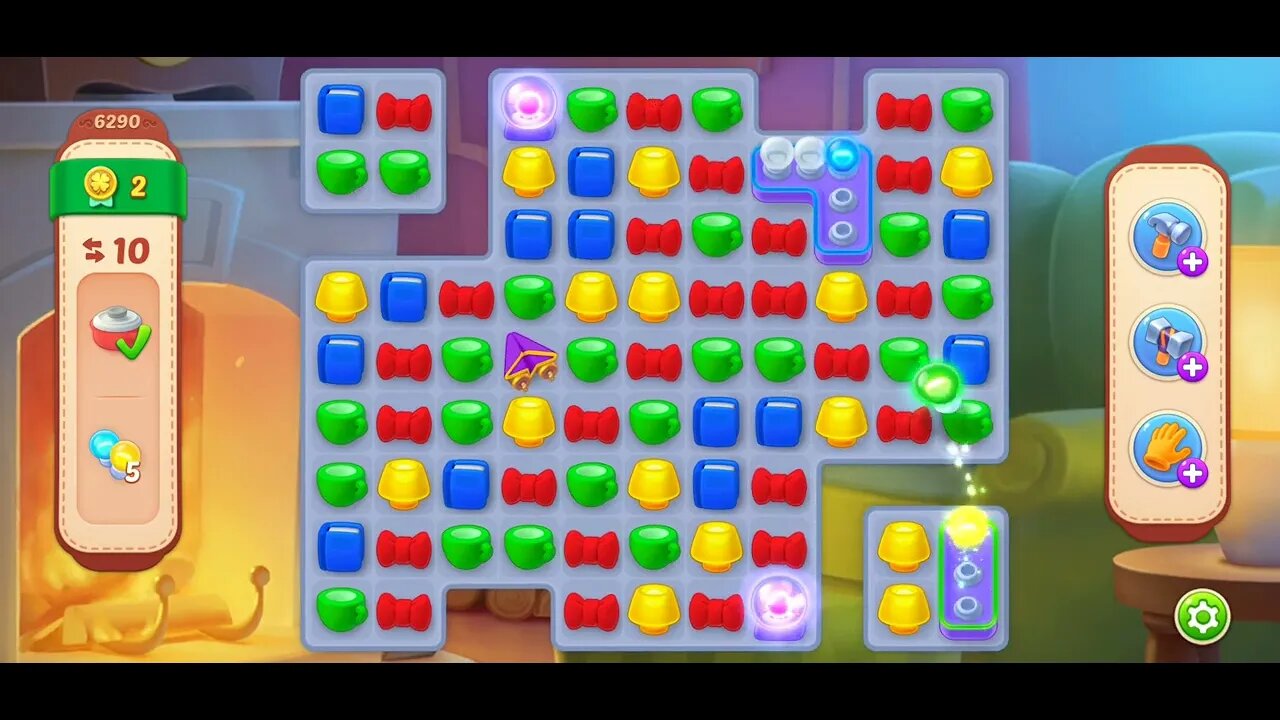 Playrix Homescapes Gameplay Walkthrough Level 6290