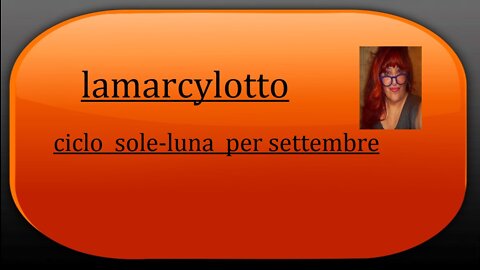CICLO SOLE LUNA A SETTEMBRE