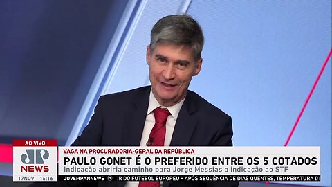 Paulo Gonet é o preferido para ser indicado à PGR entre cinco cotados