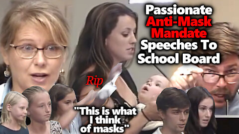 Parents, Doctors & Students: Great Speeches Against Tyrannical School Board. Brevard, Florida