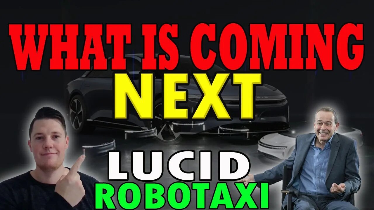 What the DATA is Saying About Lucid │ Lucid Robotaxi Planned ?! ⚠️ Lucid Investors Must Watch