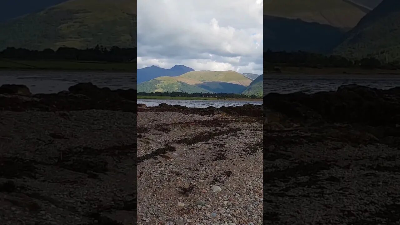 Low Tide Loch Linnhe Onich Scotland