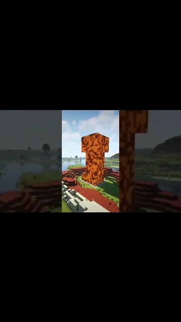 Simple Crepper Statue ©️@builder_leonard_ on IG #shorts