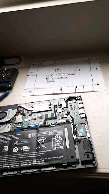 Acer c720 mod/refurb Pt.4 [Clean-up & OS Choice]
