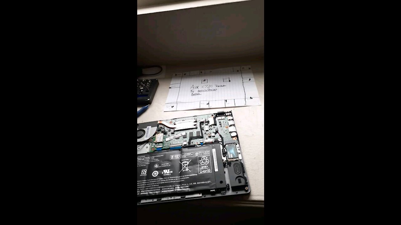 Acer c720 mod/refurb Pt.4 [Clean-up & OS Choice]