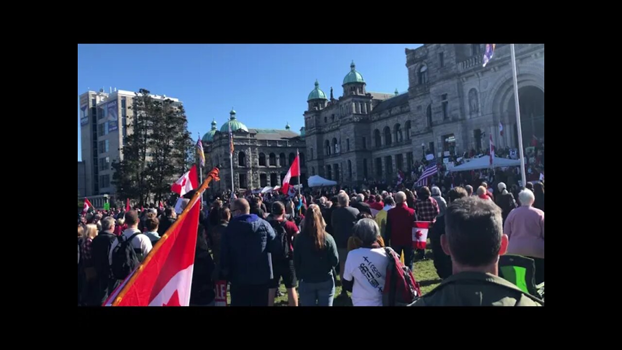 O'Canada | Victoria BC Parliament March 5/22