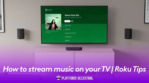 How to stream music on your TV | Roku Tips