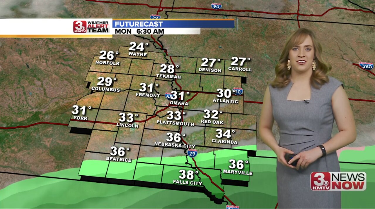 Audra's Monday Forecast