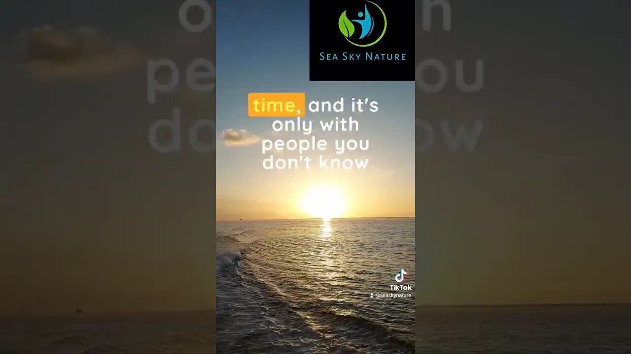 Sea Sky Nature Daily Quotes On A Speed Boat 🚤
