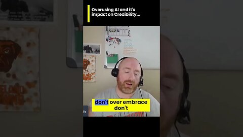 Overusing AI and its effect on your credibility