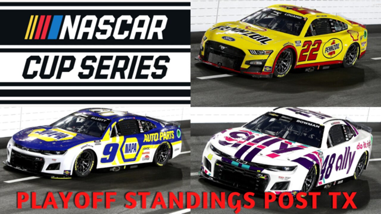 Short #10 - NASCAR Cup Series Playoff Points Standings Post Texas