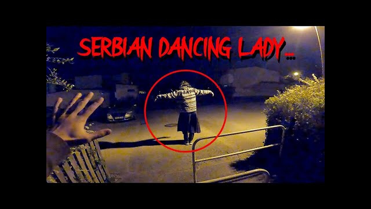 Serbian dancing lady 😱 short horror film !! Part-1