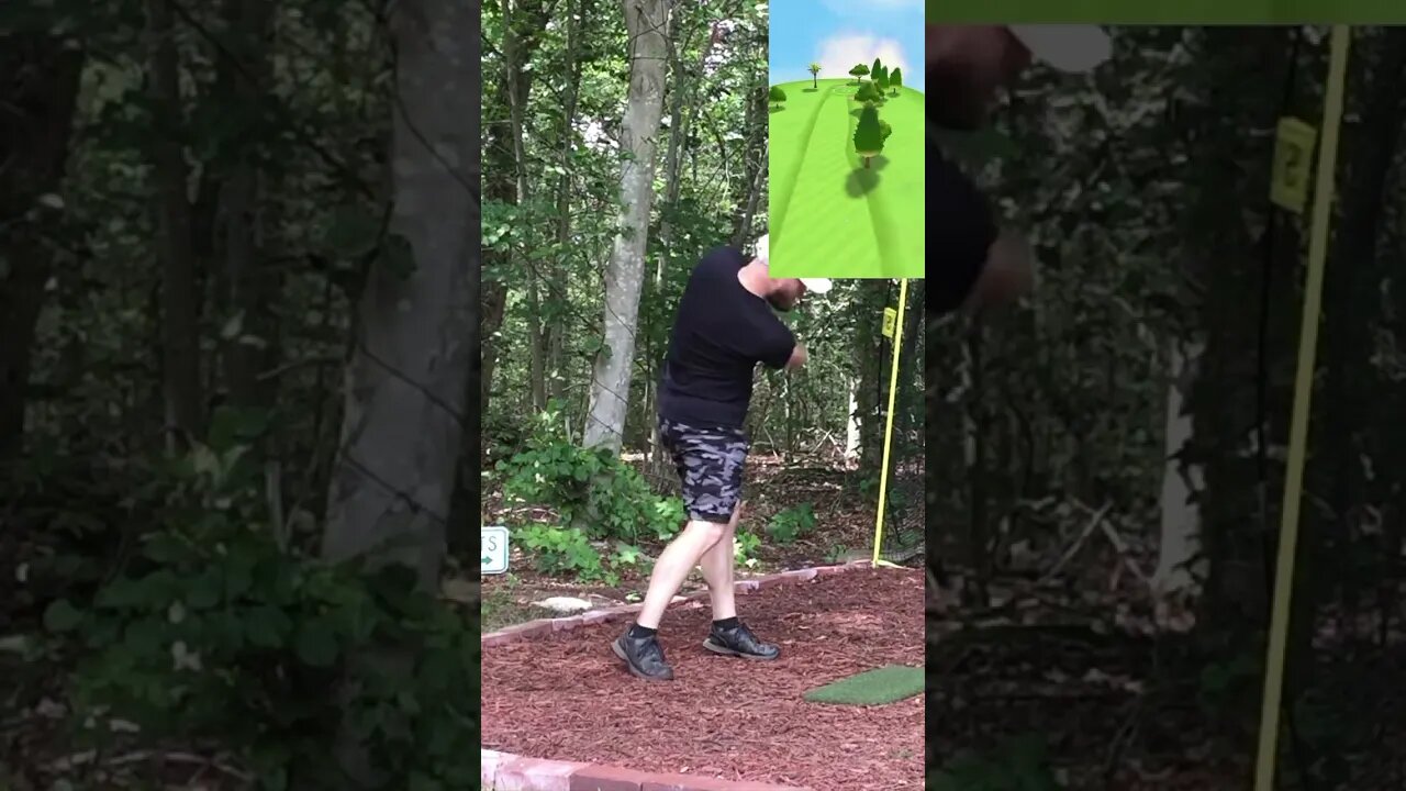 Winter Park Golf Course - Hole 3 #Shorts #Golf #GarminR10 #Golfing #Golfer #SimGolf #YoutubeShorts