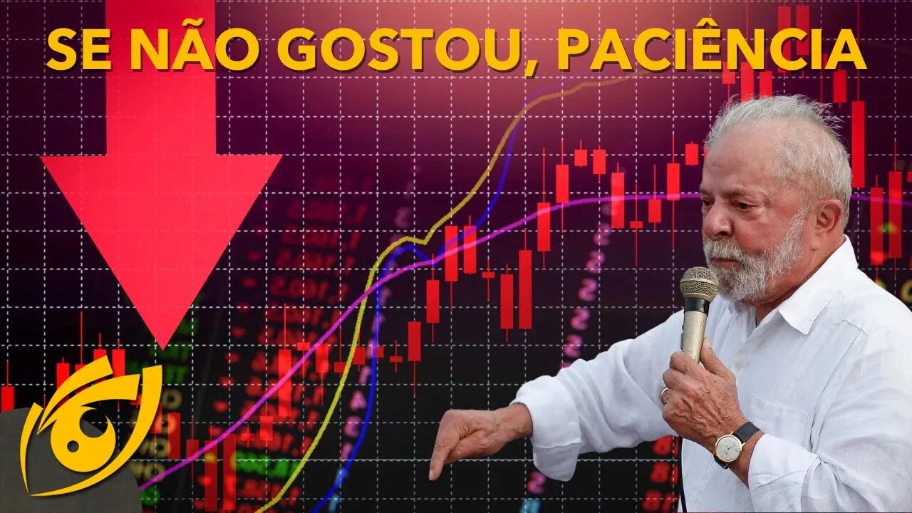 O MERCADO não gostou do PRONUNCIAMENTO do LULA e AÇÕES DESPENCARAM, mas QUEM SE IMPORTA?