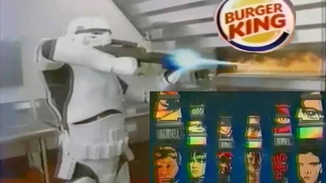 "Storm Troopers and Fancy Watches" Burger King Star Wars DVD Cross Promotion Commercial (2005)