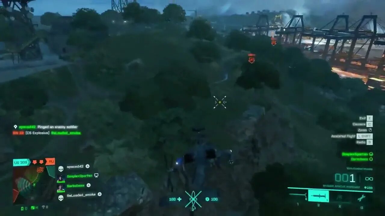 Battlefield & 2042 & & No & Tank & is & Safe & & 127mm & + & TOW & Apache Gameplay