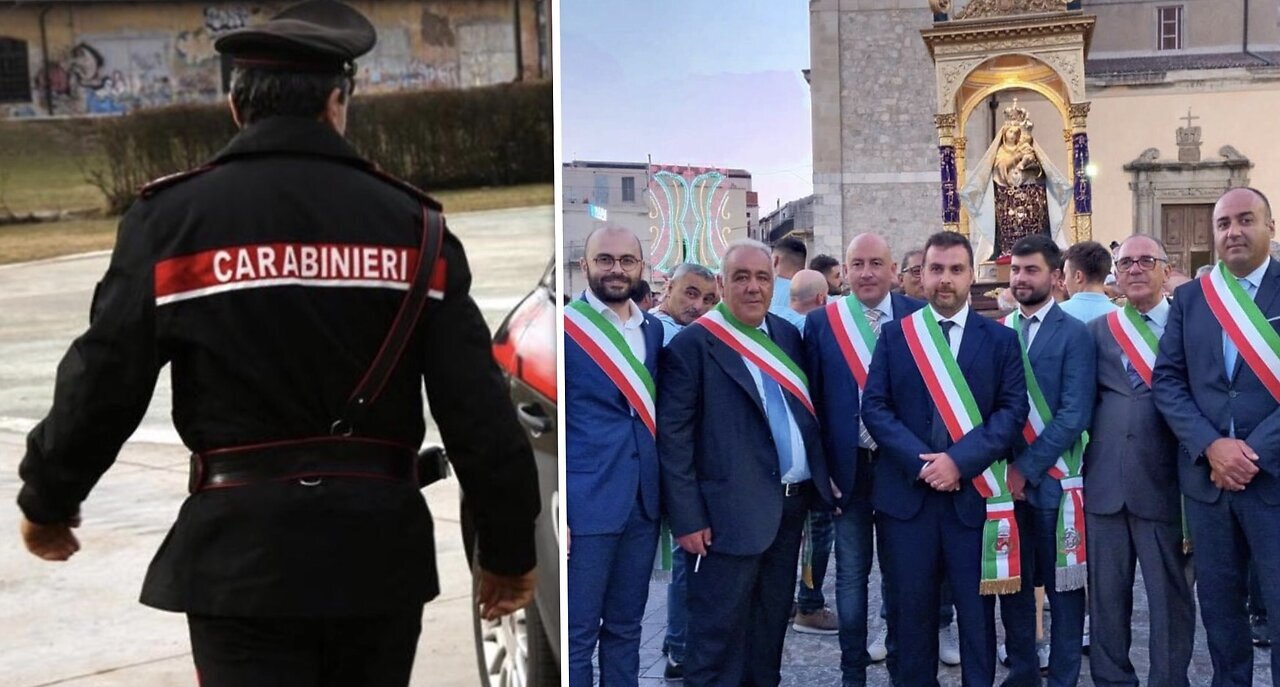 CAPITANO E SINDACO OMERTOSI,MARESCIALLO LATITANTE. F.LLO ELISEO BONANNO 15/10/23.