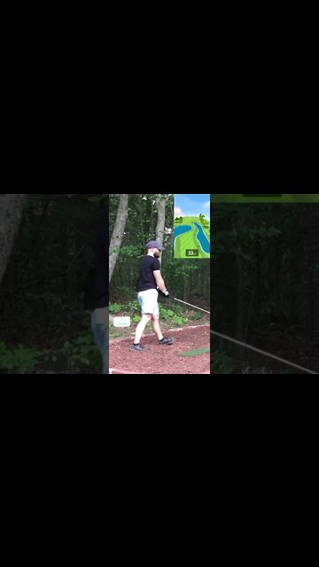 Hole 17 - Farrington Duchy #Shorts #Golf #GarminR10 #SimGolf #YoutubeShorts