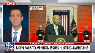 Sen Tom Cotton: Biden Is A DERANGED Partisan Ideologue