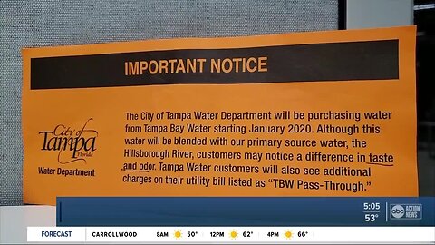 City of Tampa homeowners could see increase on utility bill