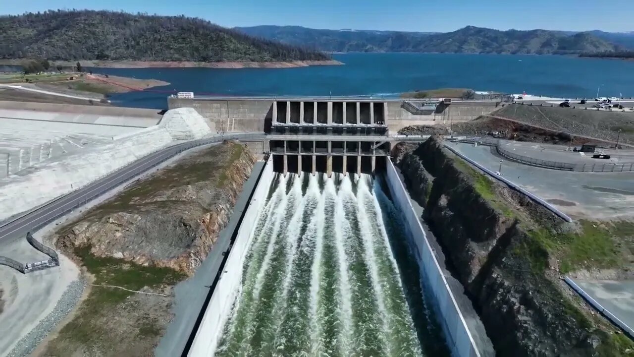 Oroville Spillway March 17, 2023