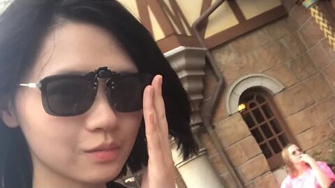 Walking around Disney