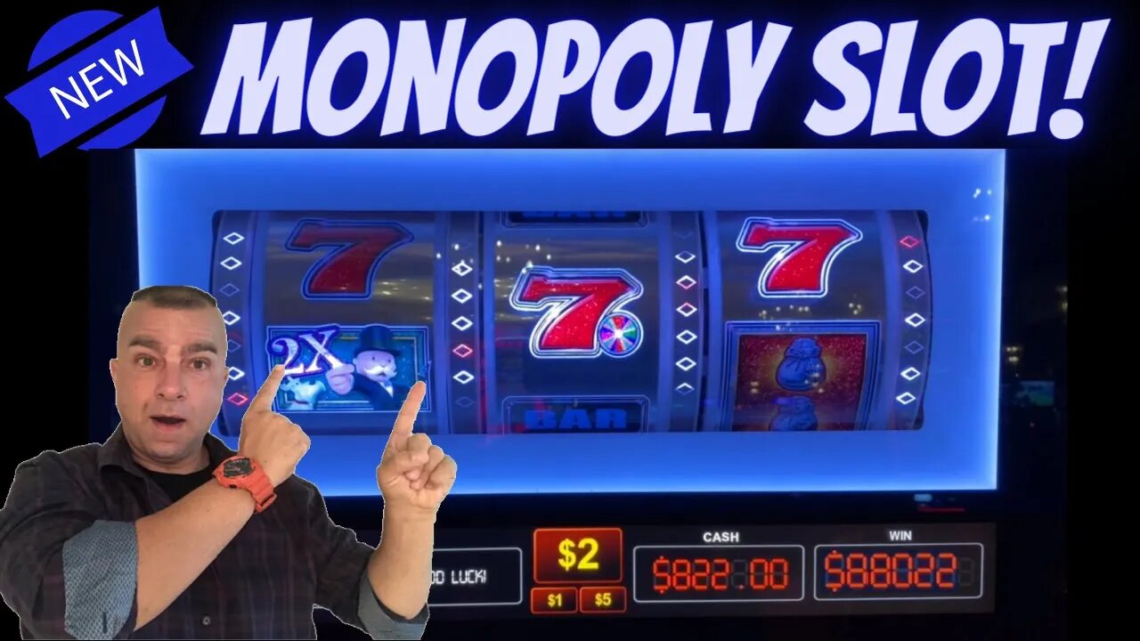 💥Betting Big On New Monopoly Money Slot Machine💥