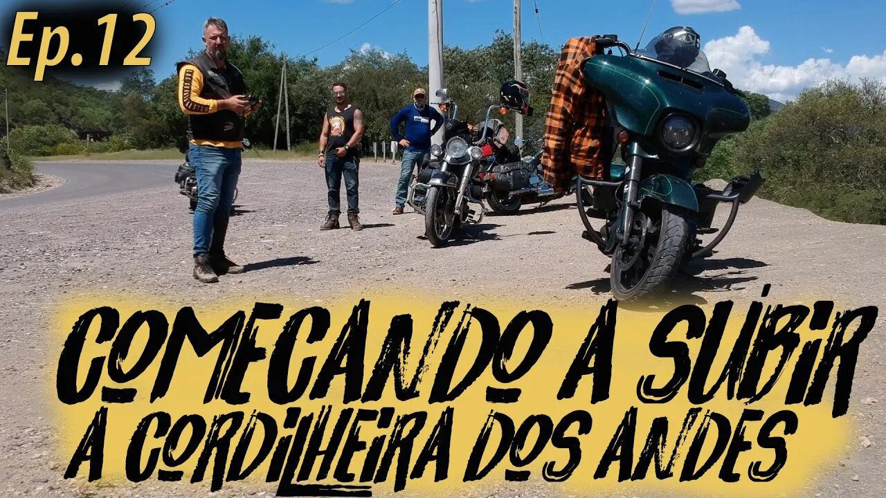 Moto Excursão ATACAMA: Chegamos em SALTA e começamos a SUBIR a CORDILHEIRA. EP.12