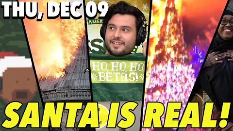 12/09/21 Thu: GUEST HOST Nick; SANTA IS REAL!